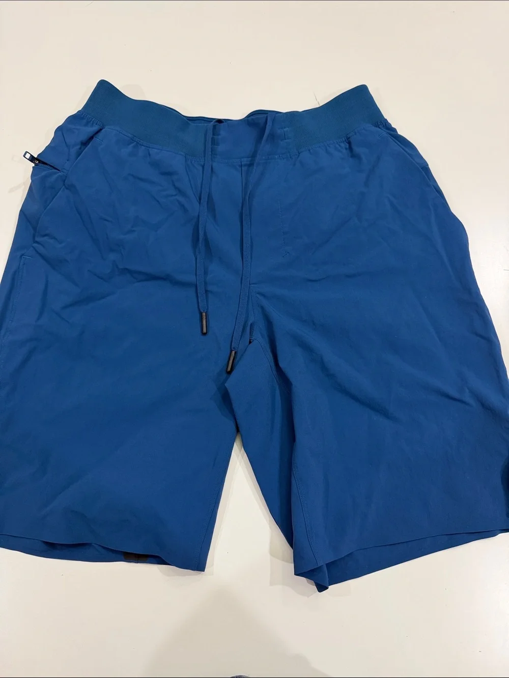Lululemon Men's Blue Athletic Drawstring Shorts